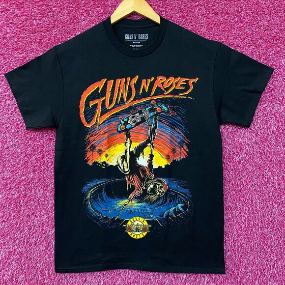 Guns N Roses Skate Appetite For Destruction Album T-Shirt Medium - Picture 1 of 4